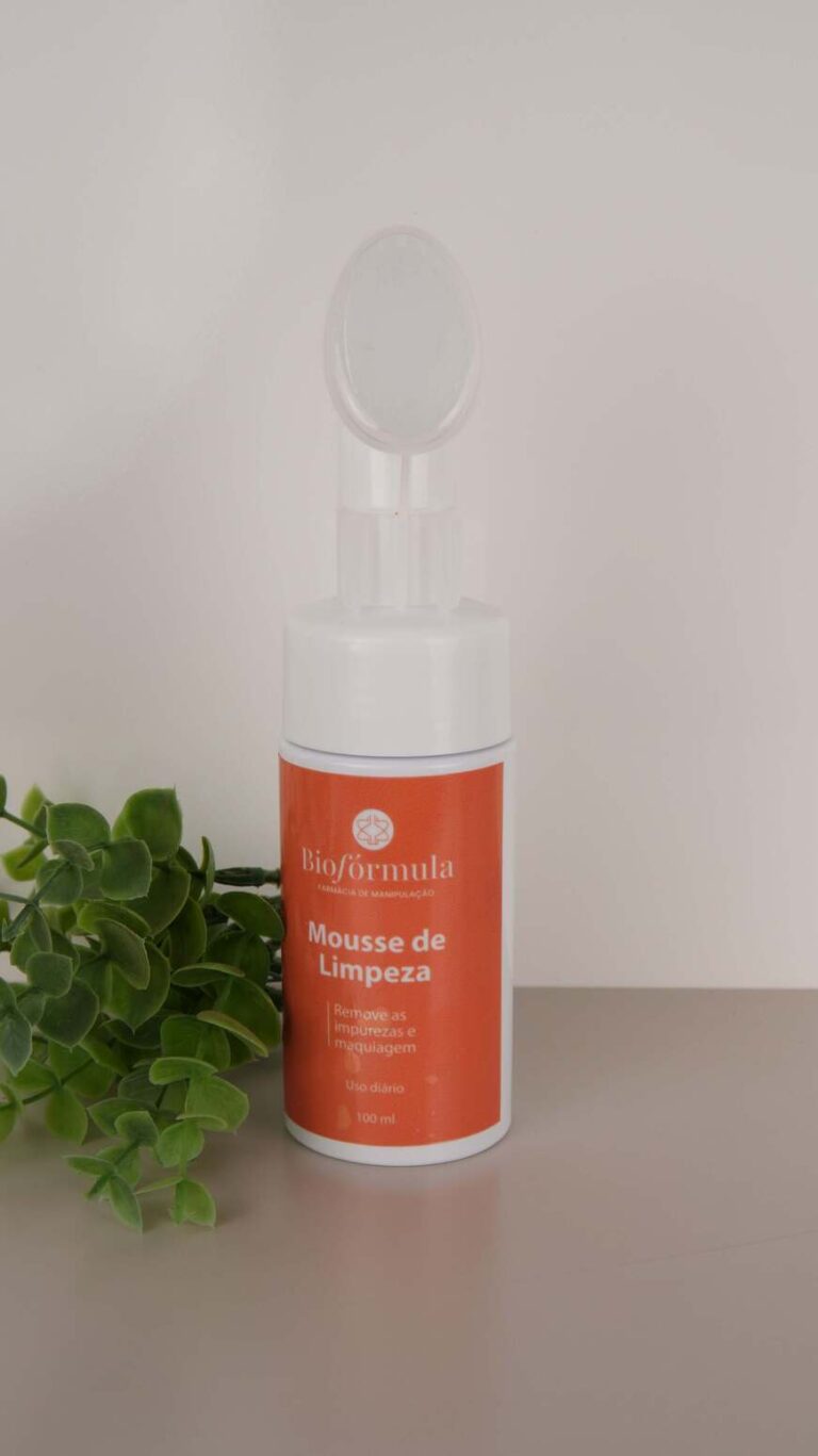 Mousse de limpeza